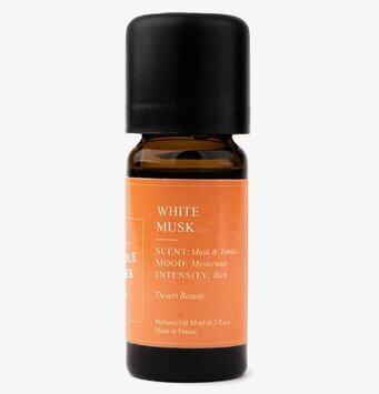 Bild av exklusiv doftolja med vit mysk och tonkaböna