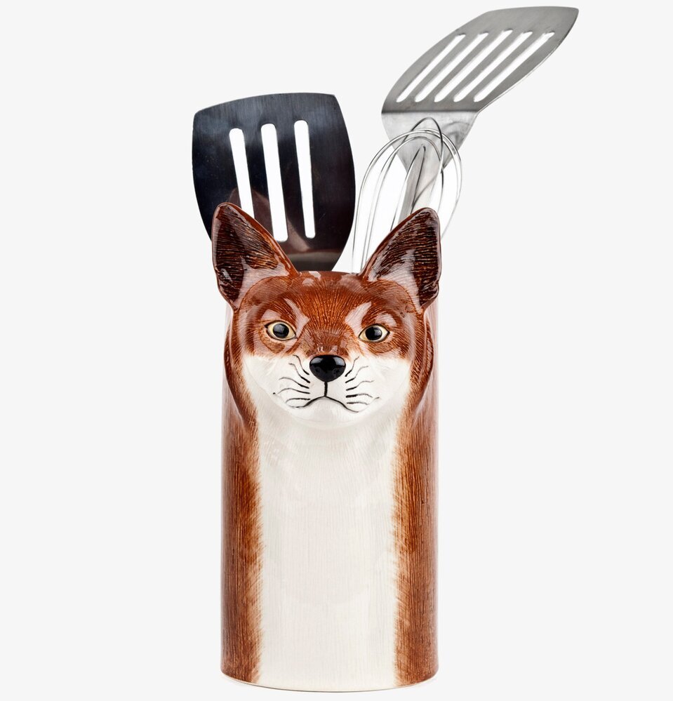 Redskapskrus Räv Quail Ceramics Förvaring köksredskap för kök