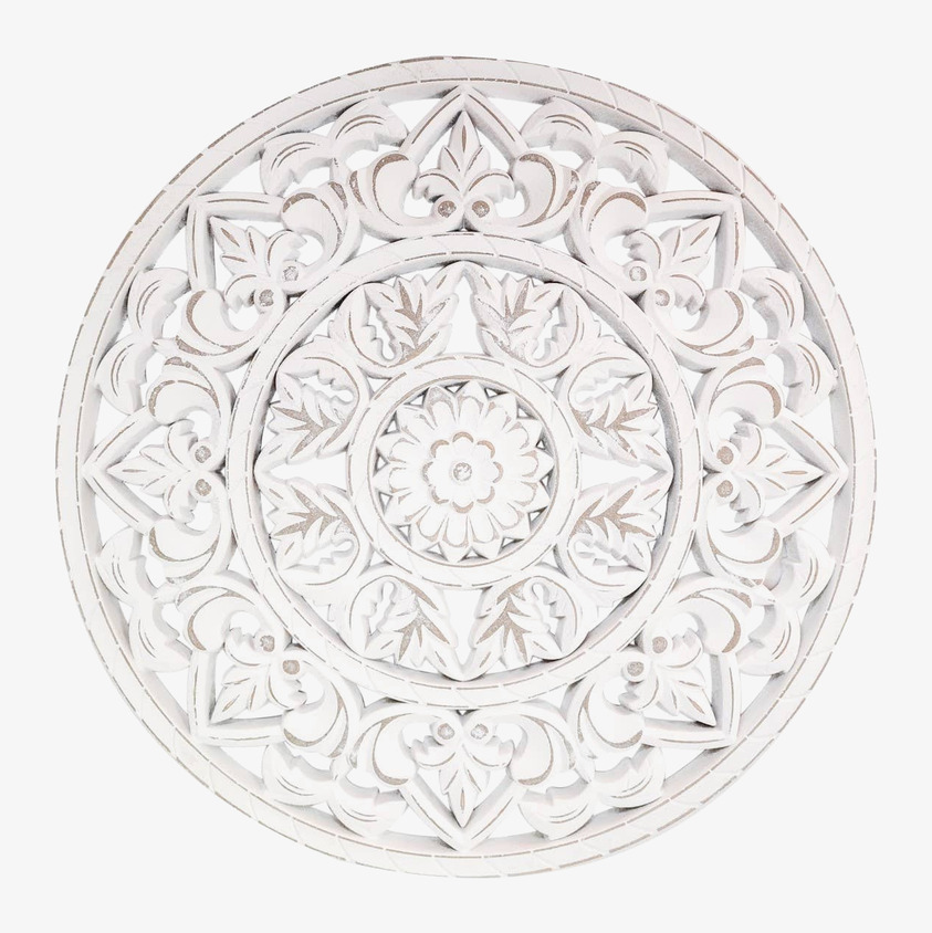 Vägdekoration Carve Ø45cm Signes Grimalt Väggdekoration Väggskyltar Posters Affischer Plåttavlor Plåtskyltar Tavlor Kalenderhängare Väggtroféer Paper Mache