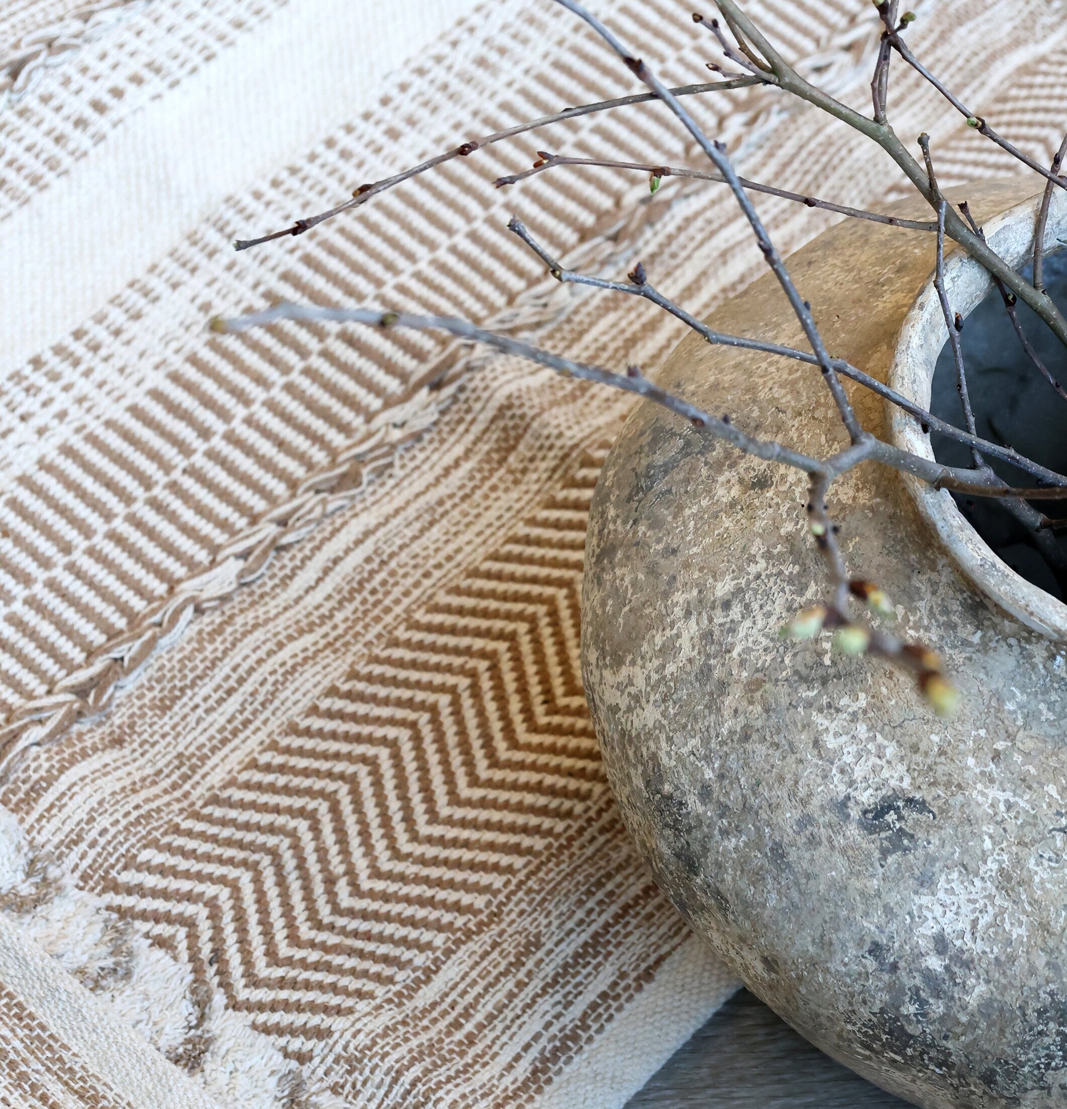 Golvmatta Natur 150 x 70 cm Chic Antique Mattor (ej dörrmatta)