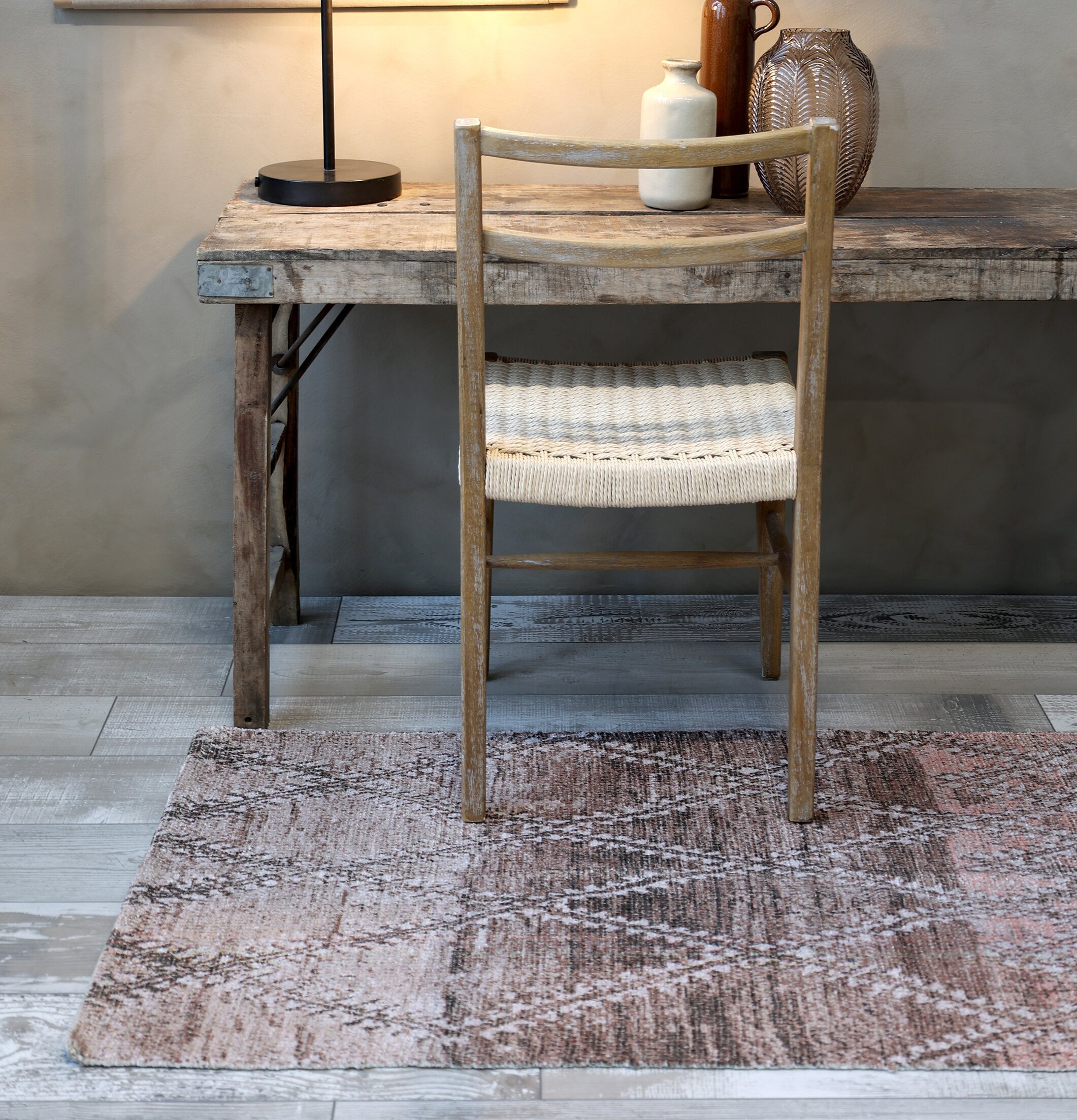 Golvmatta Med Franskt Mönster Chic Antique Mattor (ej dörrmatta)