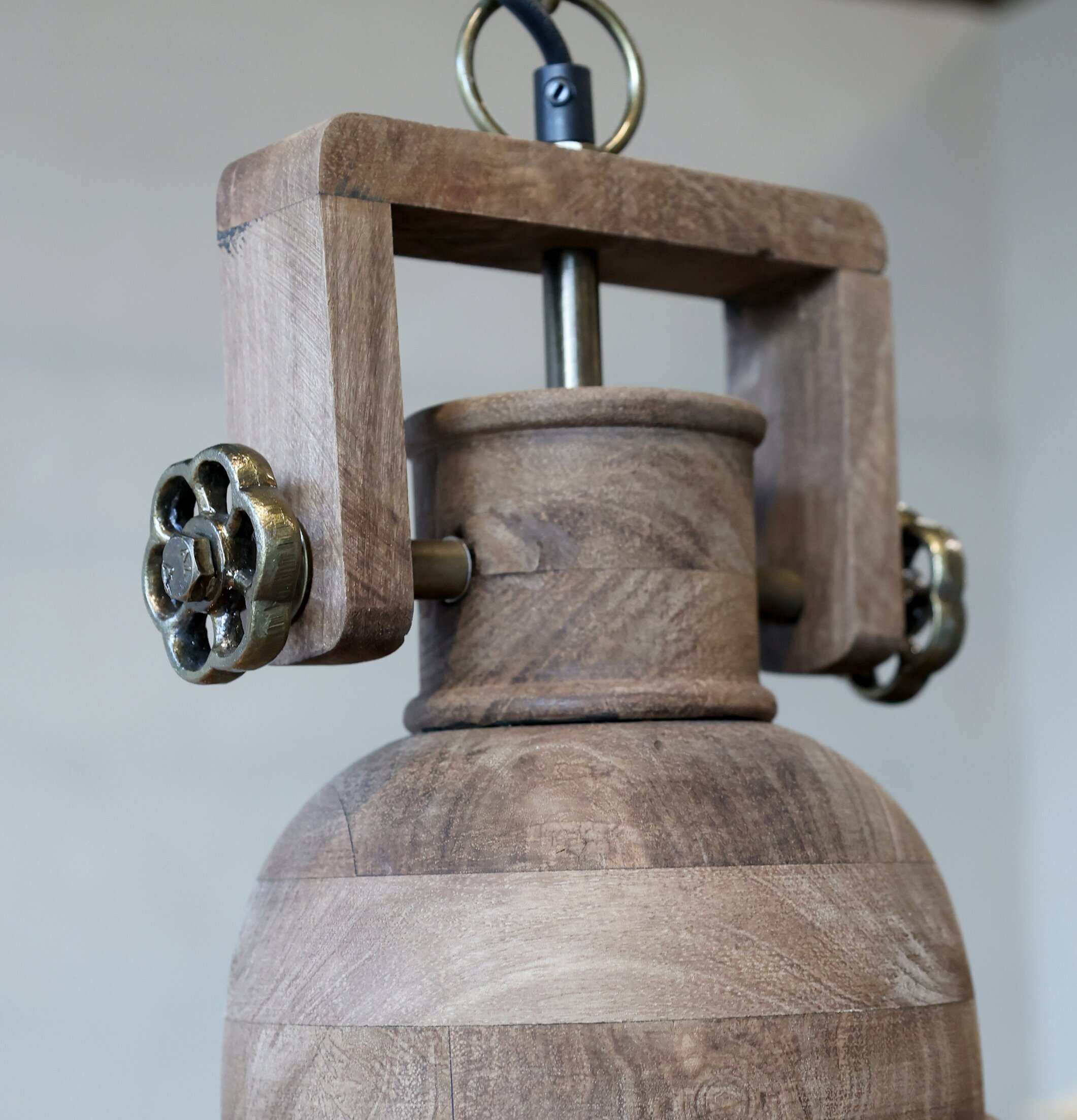 Taklampa Rotting Natur Chic Antique Lampor Taklampor Golvlampor Bordslampor LED-lampor Ledlampor Fönsterlampor Ljusslingor för dekoration