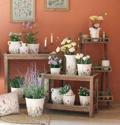 Bild av harmonisk inredning med naturliga element