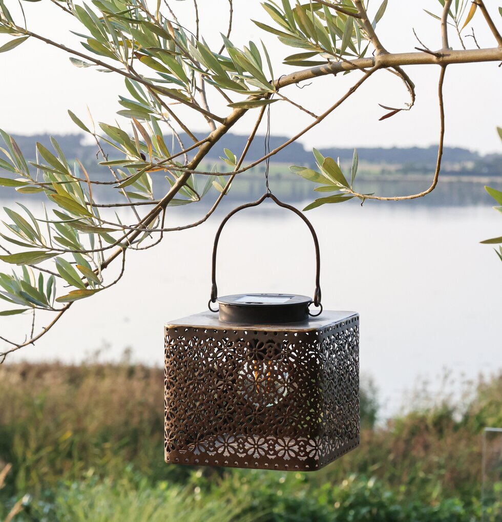 Solcellslanterna LED Chic Antique Solcellsbelysning & solcellsdekoration