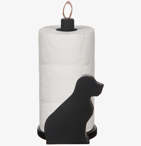 Hushållspappershållare Hund Svart Different Design Pappershållare för hushållspapper