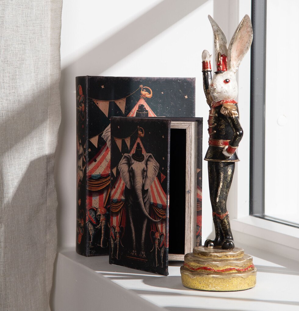 Boklåda Cirkuselefant A Lot Decoration Övrig prydnad/dekoration för inredning innemiljö