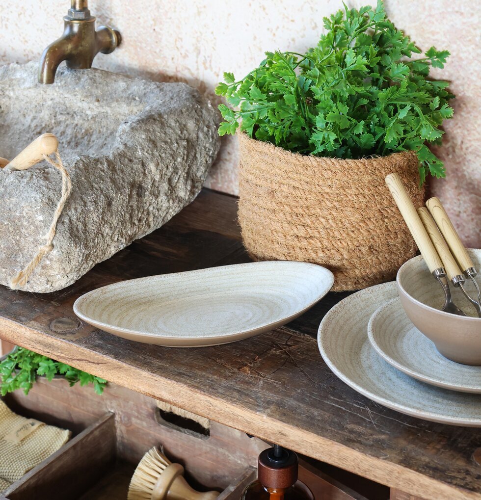 Cassis Fat Latte Melamin Chic Antique Serveringsbrickor Brickset Serveringsfat