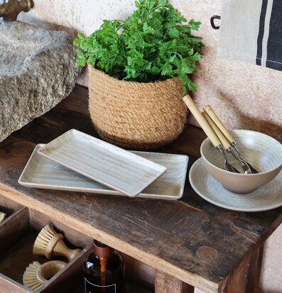 Cassis Fat Latte Melamin Middagstallrik Chic Antique Serveringsbrickor Brickset Serveringsfat Tallrikar Djupa tallrikar (ej skål) Desserttallrikar