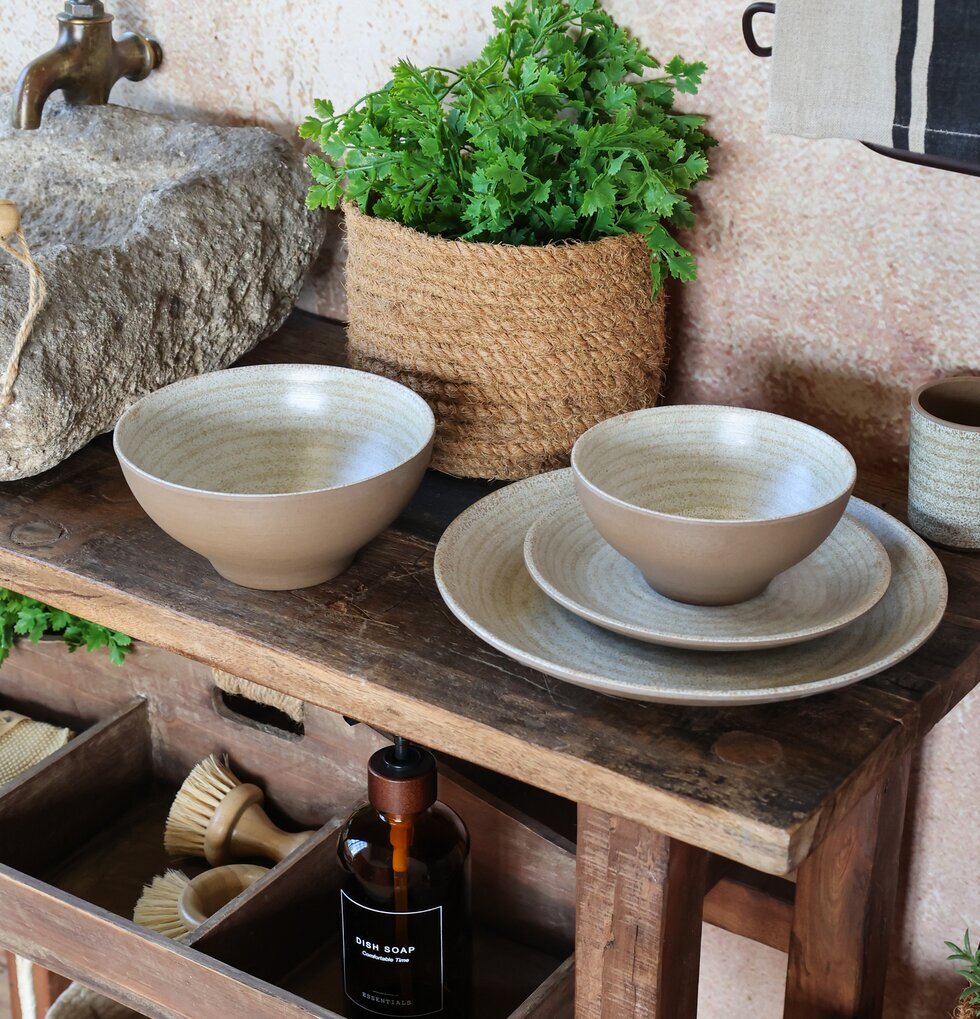 Cassis Skål Latte Melamin Ø14cm Chic Antique Skålar att äta ur tilltugg Såskannor/Vispskål servering Matlådor Förvaring