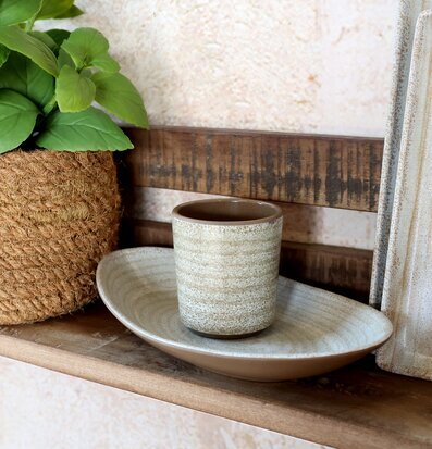 Cassis Mugg Latte Melamin Chic Antique Melaminmuggar Lattemuggar i melamin Melaminkoppar