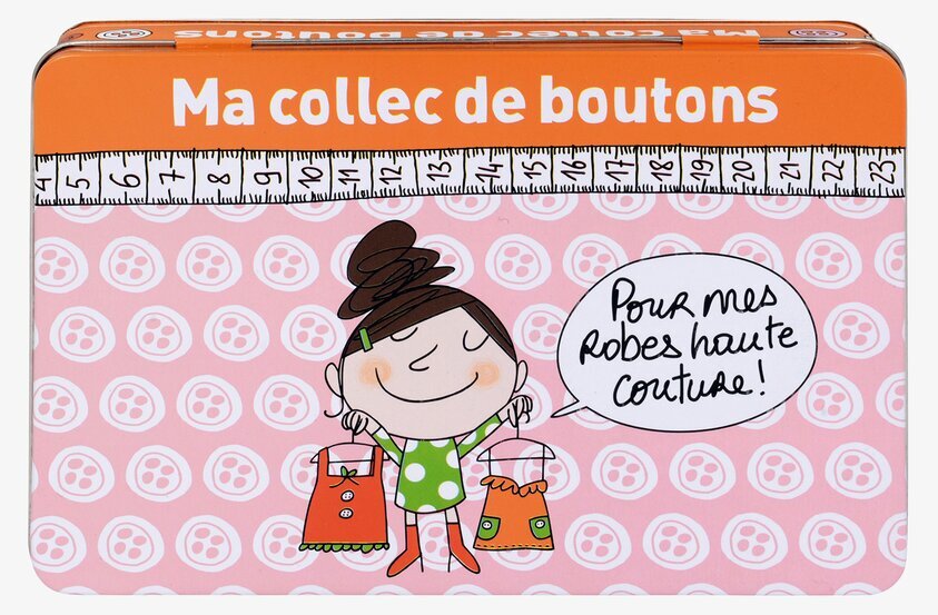 Sysaker Indelad Rosa från Derrière la porte, metalllåda