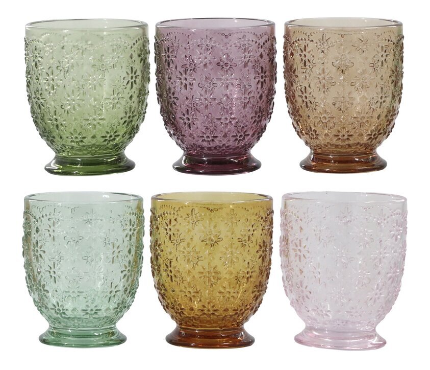 Saint-Émilion Reliefglas Chic Antique Dryckesglas Dricksglas Glas för dryck Plastglas