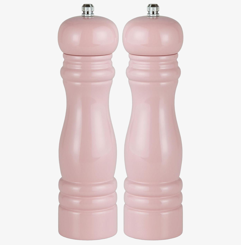 Salt/Pepparkvarn Ljusrosa IB Laursen Krydd och örtförvaring Glasburkar för kryddor örter Saltförvaring Pepparkvarnar Saltskedar