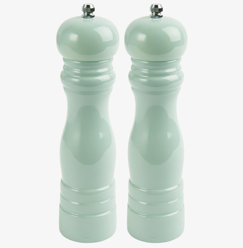 Salt/Pepparkvarn Ljusgrön IB Laursen Krydd och örtförvaring Glasburkar för kryddor örter Saltförvaring Pepparkvarnar Saltskedar