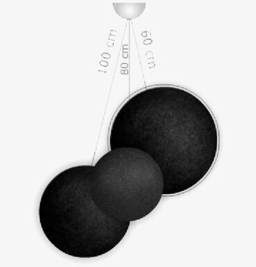 Trio Hängsystem Taklampa från Happy Lights i modern design