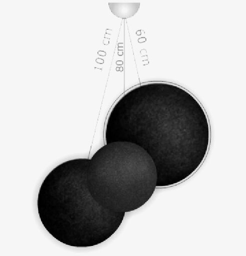 Trio Hängsystem Taklampa från Happy Lights i modern design