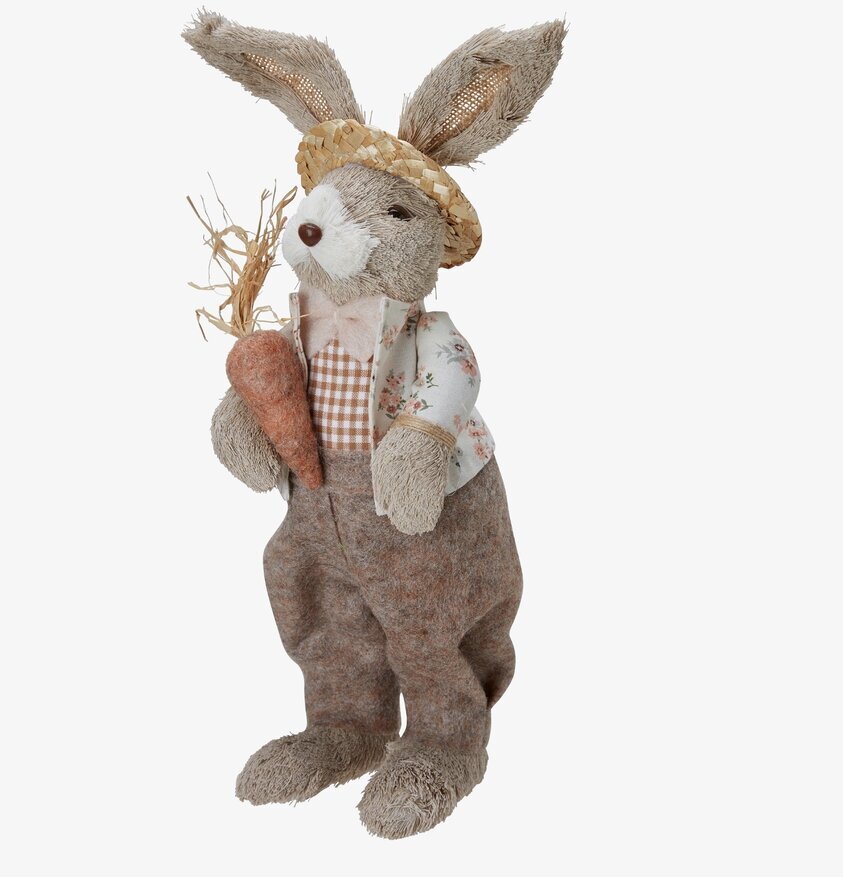 Påskhare Benny 40cm Wikholm Form Kaniner för prydnad/dekoration Prydnadskaniner Dekorationskaniner Bunnys dekoration