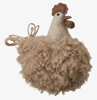 Bild av charmig och unik påsktupp för heminredning