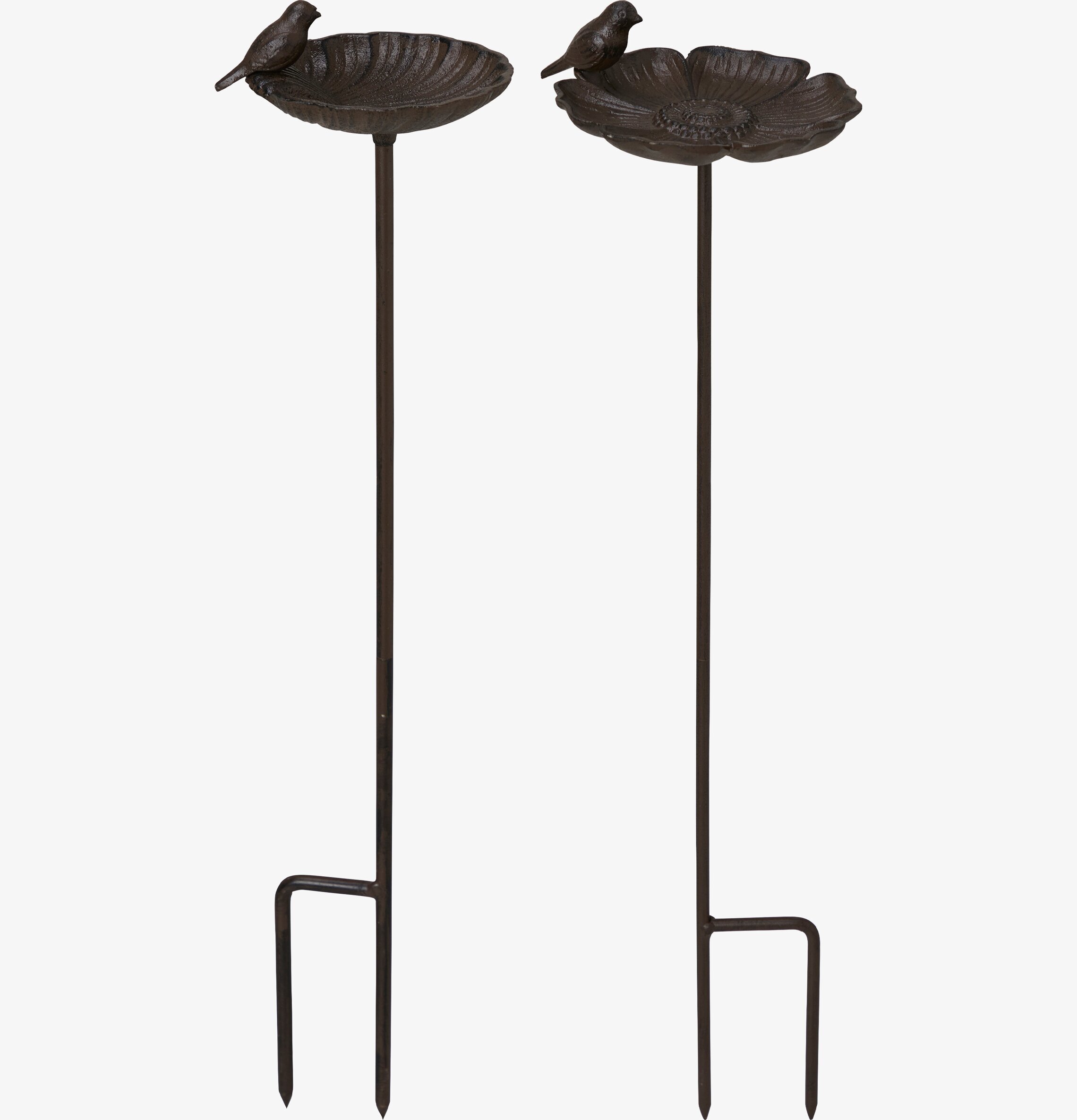 Fågelbad Stav Elina Mix Brun Wikholm Form