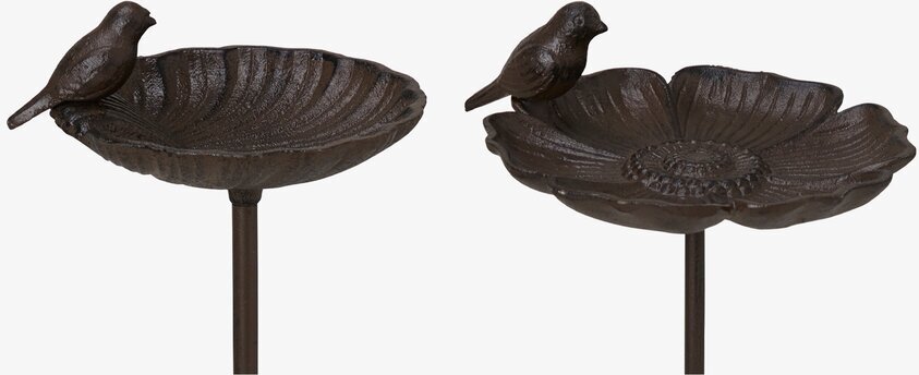 Fågelbad Stav Elina Mix Brun Wikholm Form