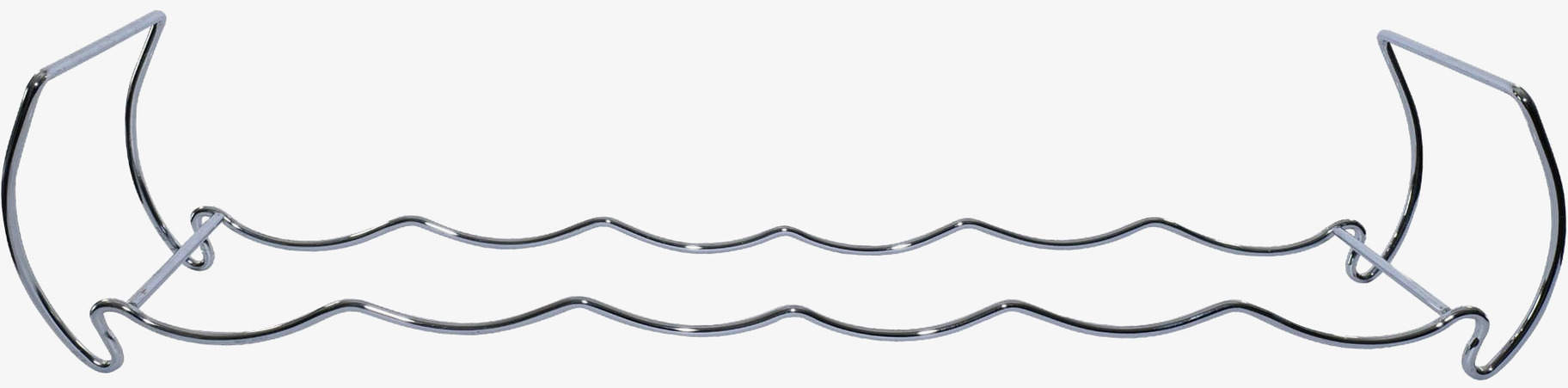 Bild av ett stilrent och stapelbart vinställ i metall