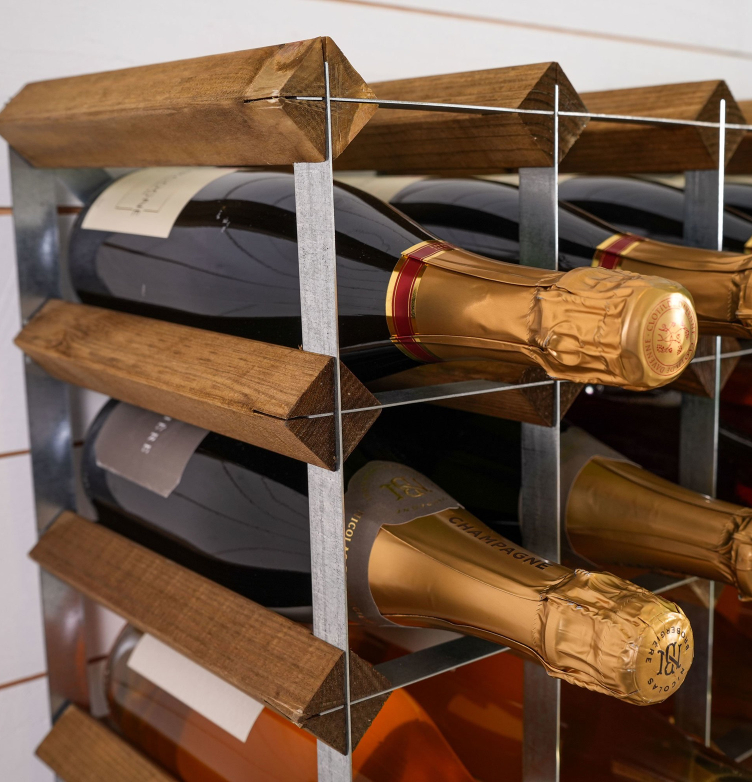 Vinställ 15 Flaskor Ljus Ek Hippie de Luxe