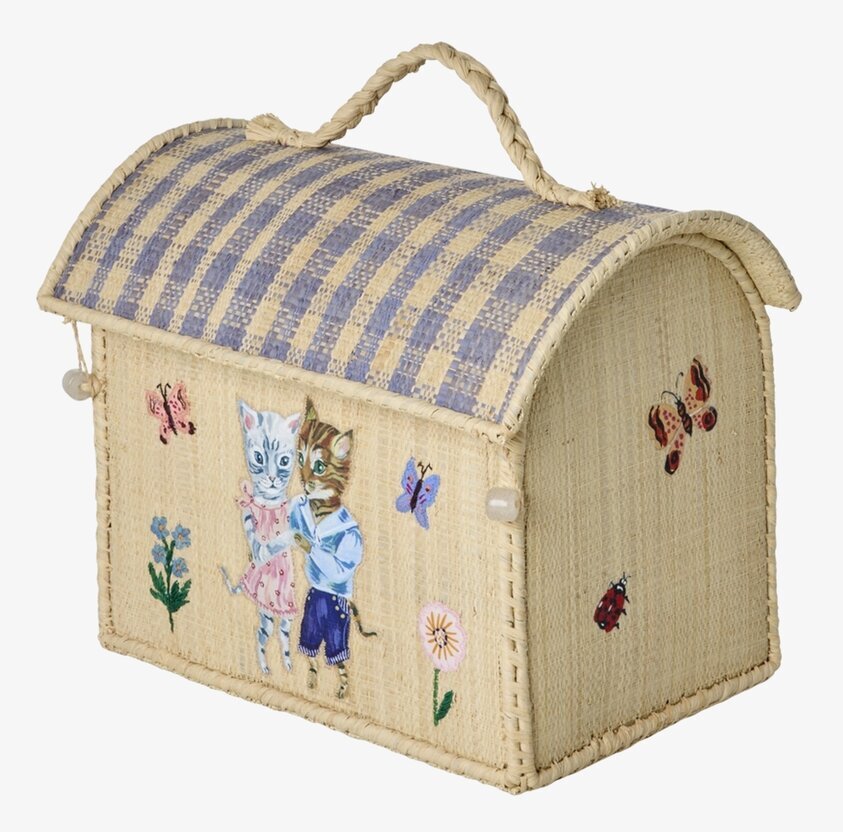 Förvaringsväska - Nathalie L'ete Theme Rice Förvaringslådor och korgar Boxar Förvaringsboxar Porslinsboxar Trälådor Smyckesboxar i porslin