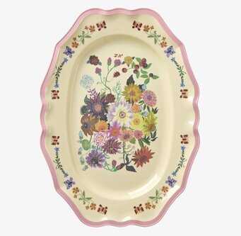 Serveringsfat Pink - Rice x Nathalie Lété Serveringsbrickor Brickset