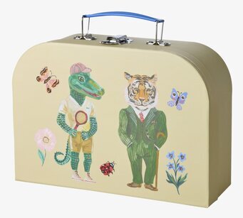 Bild av fantasifull väska med djur och naturmotiv