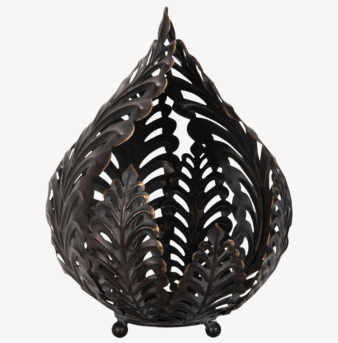 Ljuslykta Knopp Svart A Lot Decoration Lyktor Endless Light Ljuslyktor