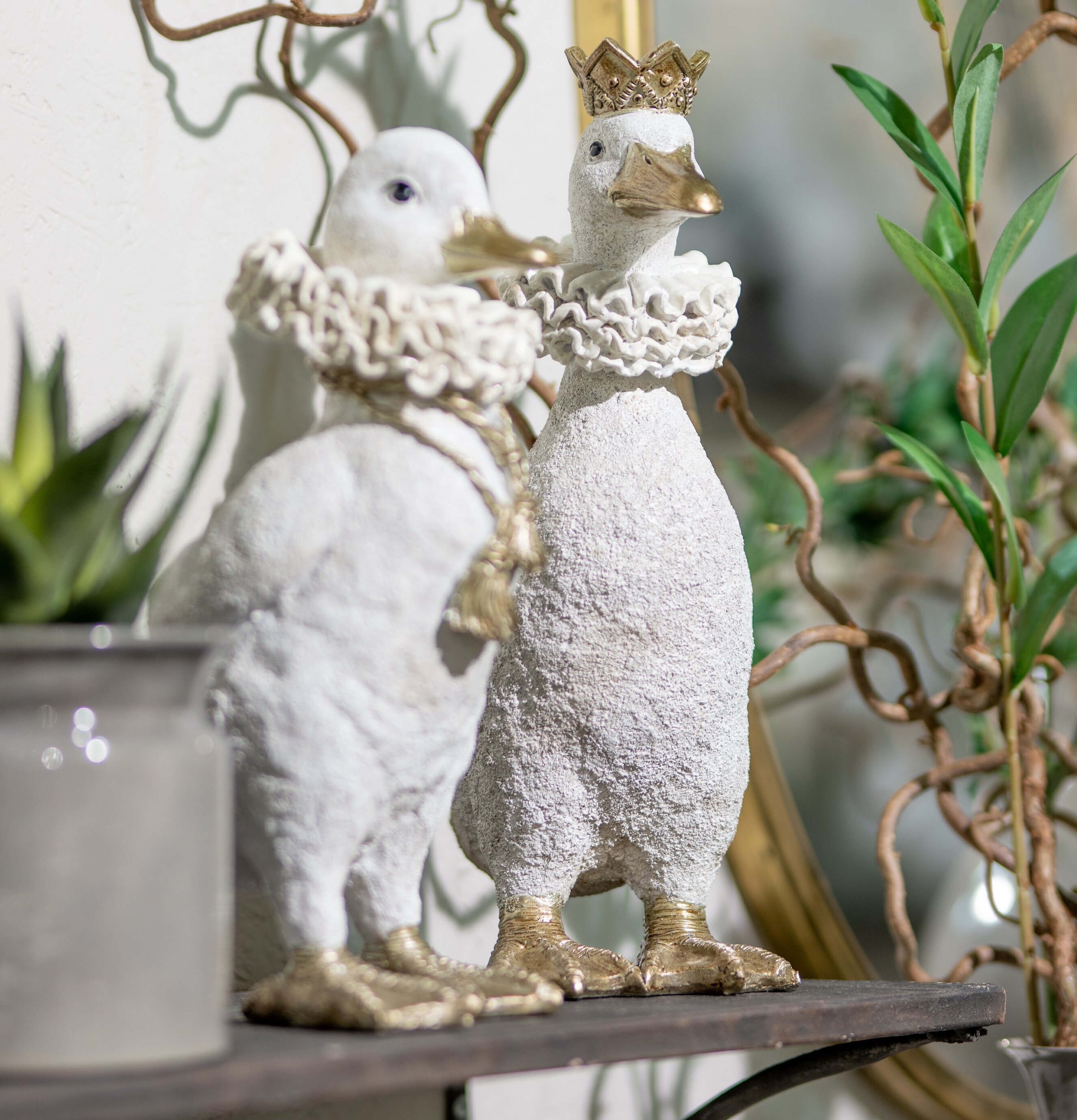 Anka Med Krona Poly Halsband A Lot Decoration Övrig prydnad/dekoration för inredning innemiljö