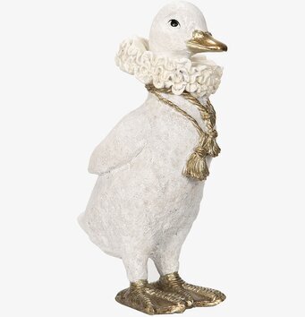 Bild av en elegant ankskulptur med lyxiga detaljer