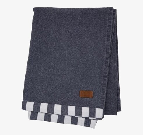 Pläd ERNST Blå från Ernst i högkvalitativt, mjukt material