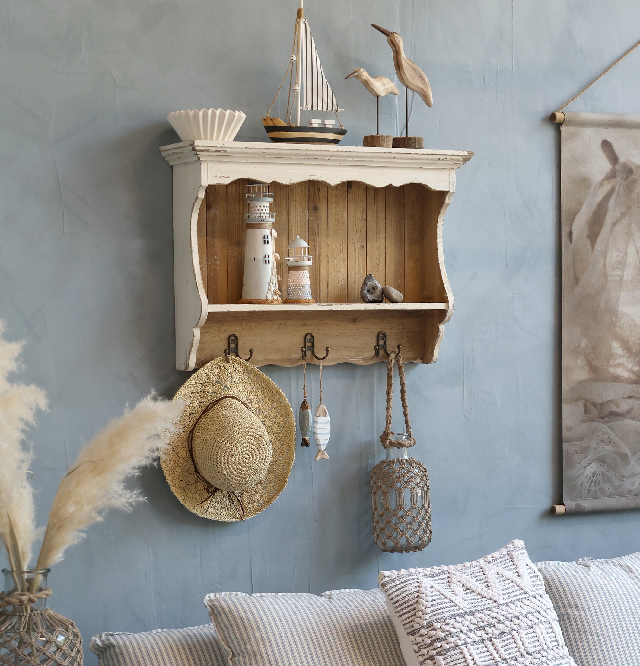 Fyrtorn LED Ocean Chic Antique Övrig prydnad/dekoration för inredning innemiljö