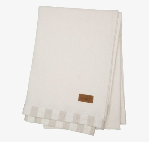 Pläd ERNST Offwhite från Ernst i neutral och stilren design