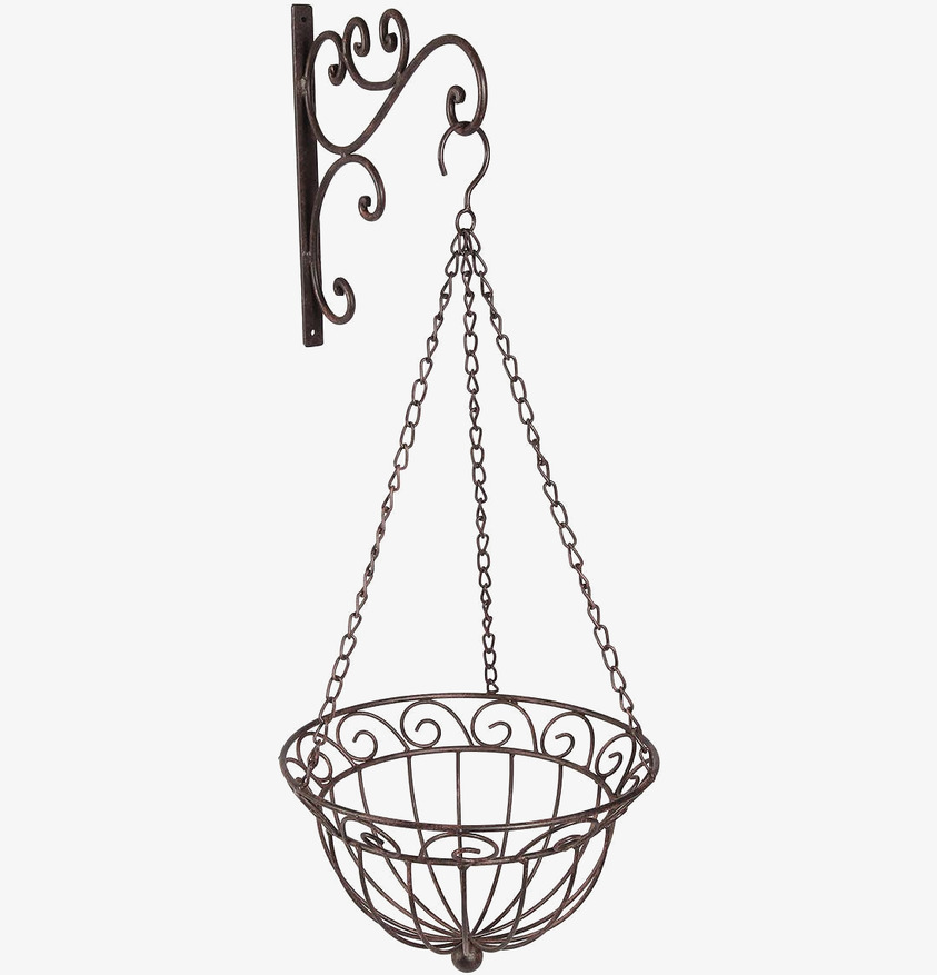 Hängande Ampel Inkl Väggkrok Antik Brun Ambiente Haus Amplar Övrig prydnad/dekoration för inredning utemiljö