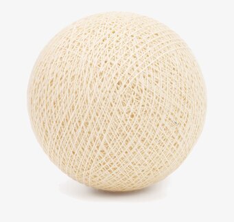 Boll Beige - Happy Lights från Happy Lights i beige tråd