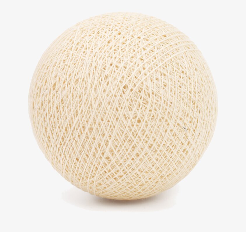 Boll Beige - Happy Lights från Happy Lights i beige tråd