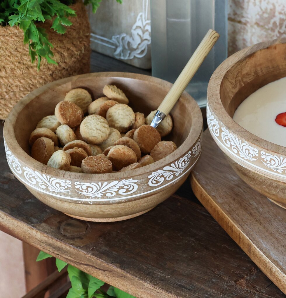 Skål Tours Ø20 cm Chic Antique Skålar att äta ur tilltugg Såskannor/Vispskål servering Matlådor Förvaring av