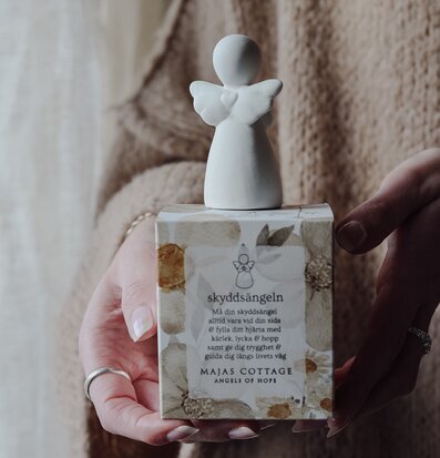 Bild av gåvobox med Skyddsängel för harmoni och värme