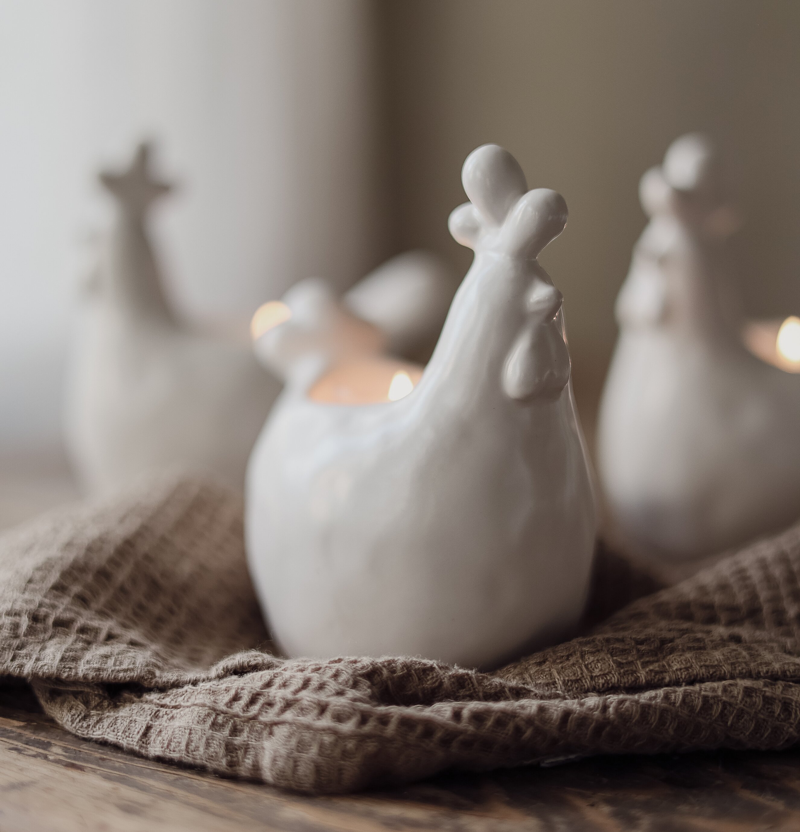 Ljuslykta Tupp Matt Vit Majas Cottage Ljusstakar Adventsstakar Ljushållare Ljushyllor Lyktor Endless Light Ljuslyktor