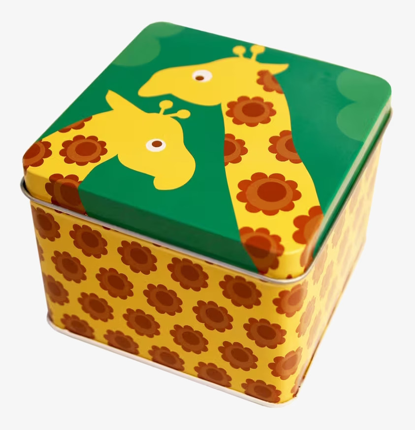 Liten box - Giraffpar från Blafre med lekfullt giraffmotiv