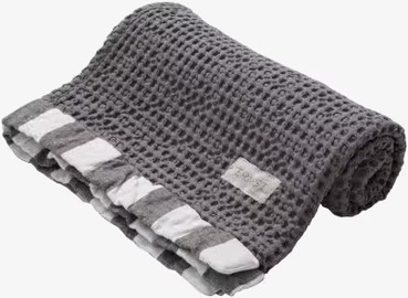 Handduk Våfflad Grå från Ernst, våffelmönstrad och stilren