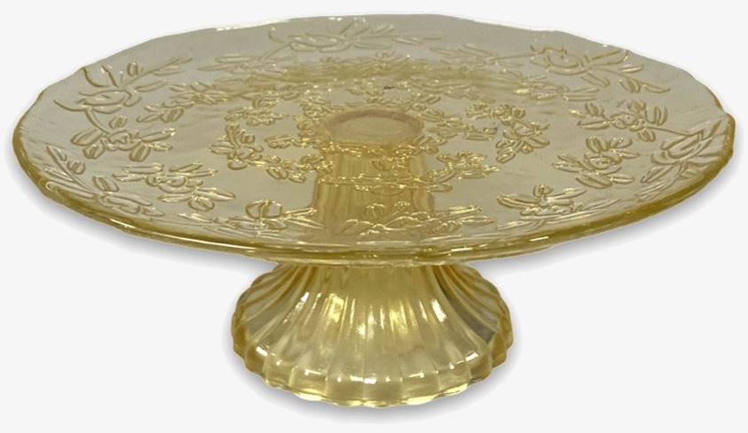 Kakfat Branches Gul Miljögården Tårt-/kakfat Tårtfat