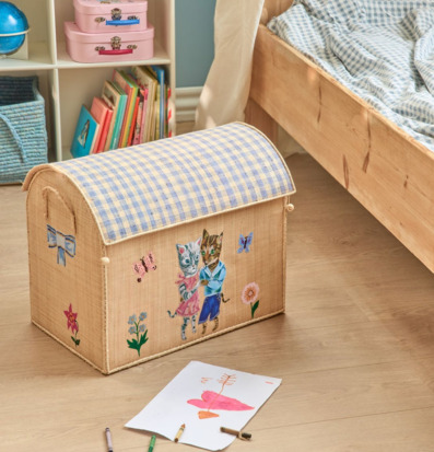 Bild av inspirerande barnrum med lekfull förvaring