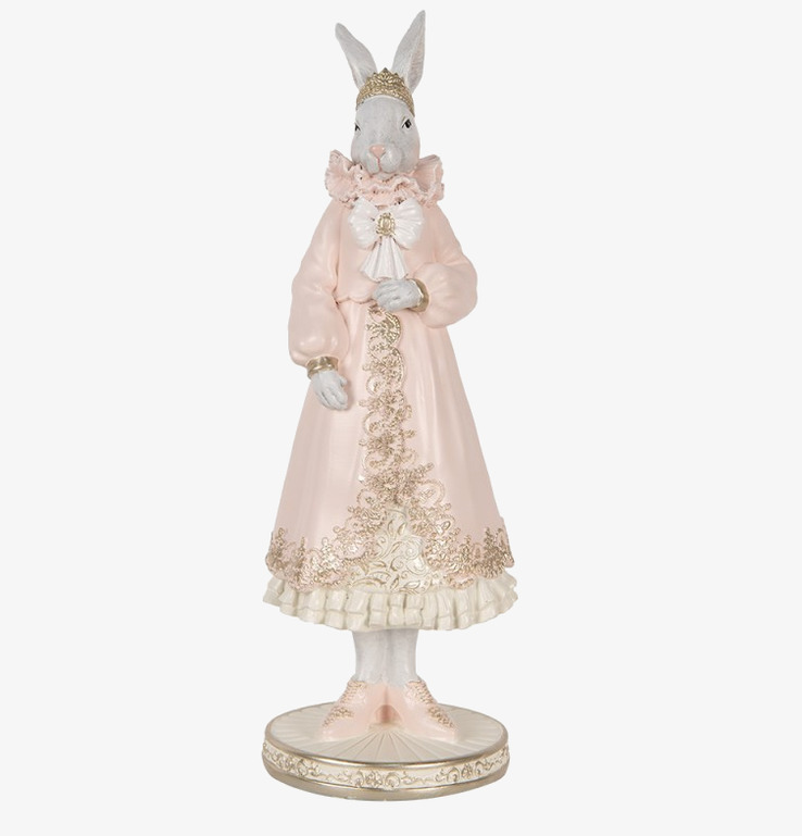 Figurin Kanin Rosa Clayre & Eef Kaniner för prydnad/dekoration Prydnadskaniner Dekorationskaniner Bunnys dekoration