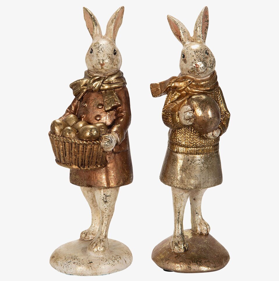 Kaniner Med Ägg Mix Poly A Lot Decoration för prydnad/dekoration Prydnadskaniner Dekorationskaniner Bunnys dekoration