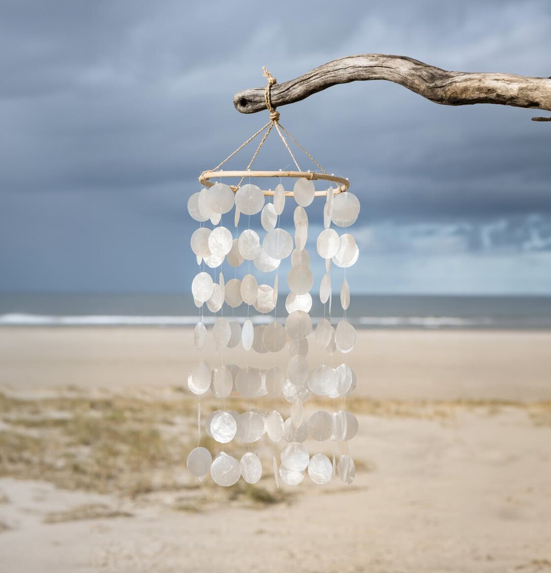 Vindspel Vit 55cm IB Laursen