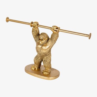 Bild av unik pappershållare formad som en gorilla