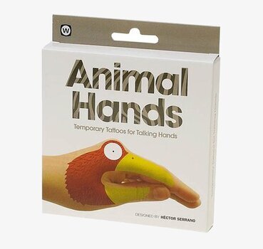 Förpackning av Handtatueringar Djur från Worldwide co